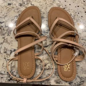 Nude New York and Company sandals